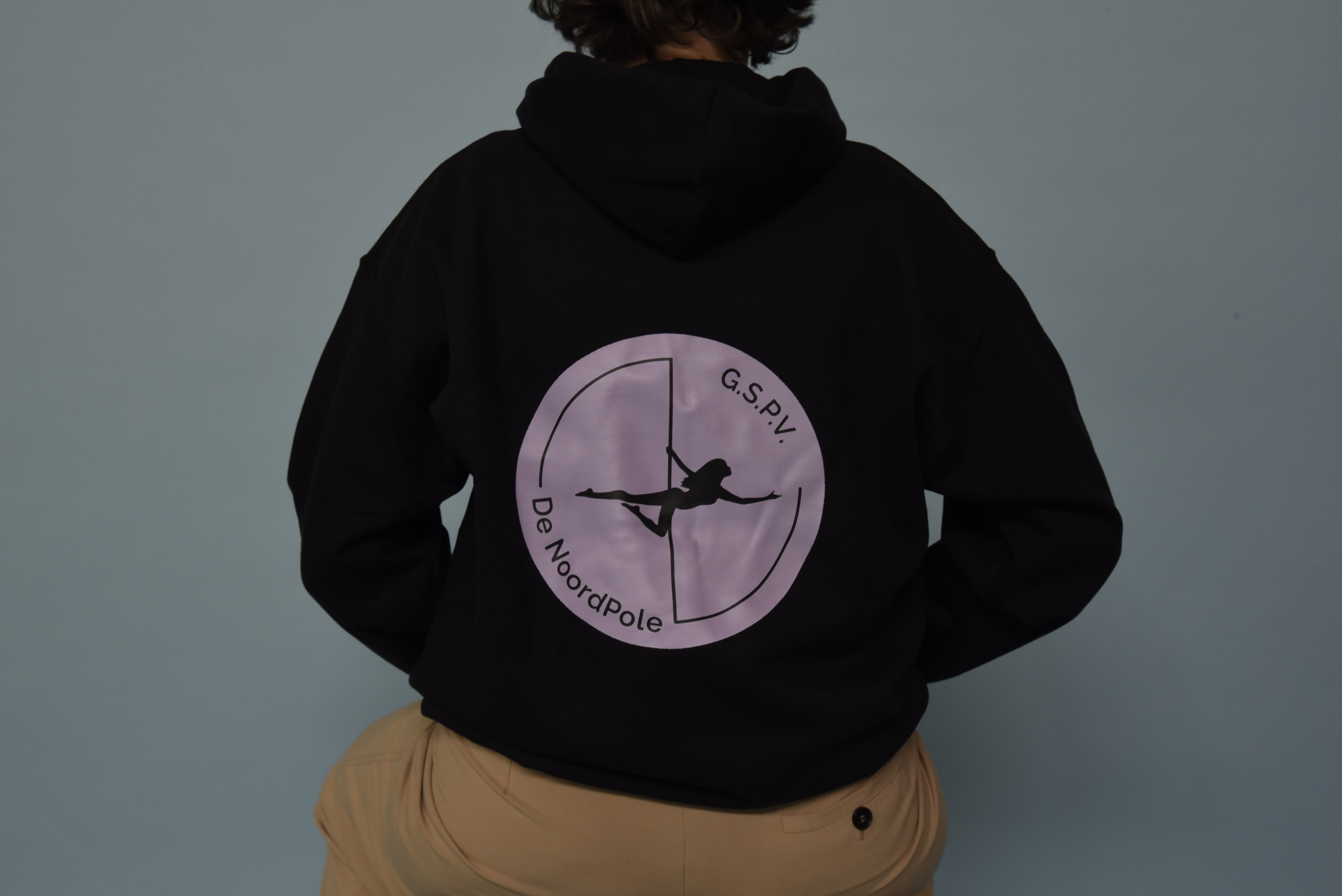 Extra photo of Black Hoodie size S, M, L, merchandise for G.S.P.V. De NoordPole.