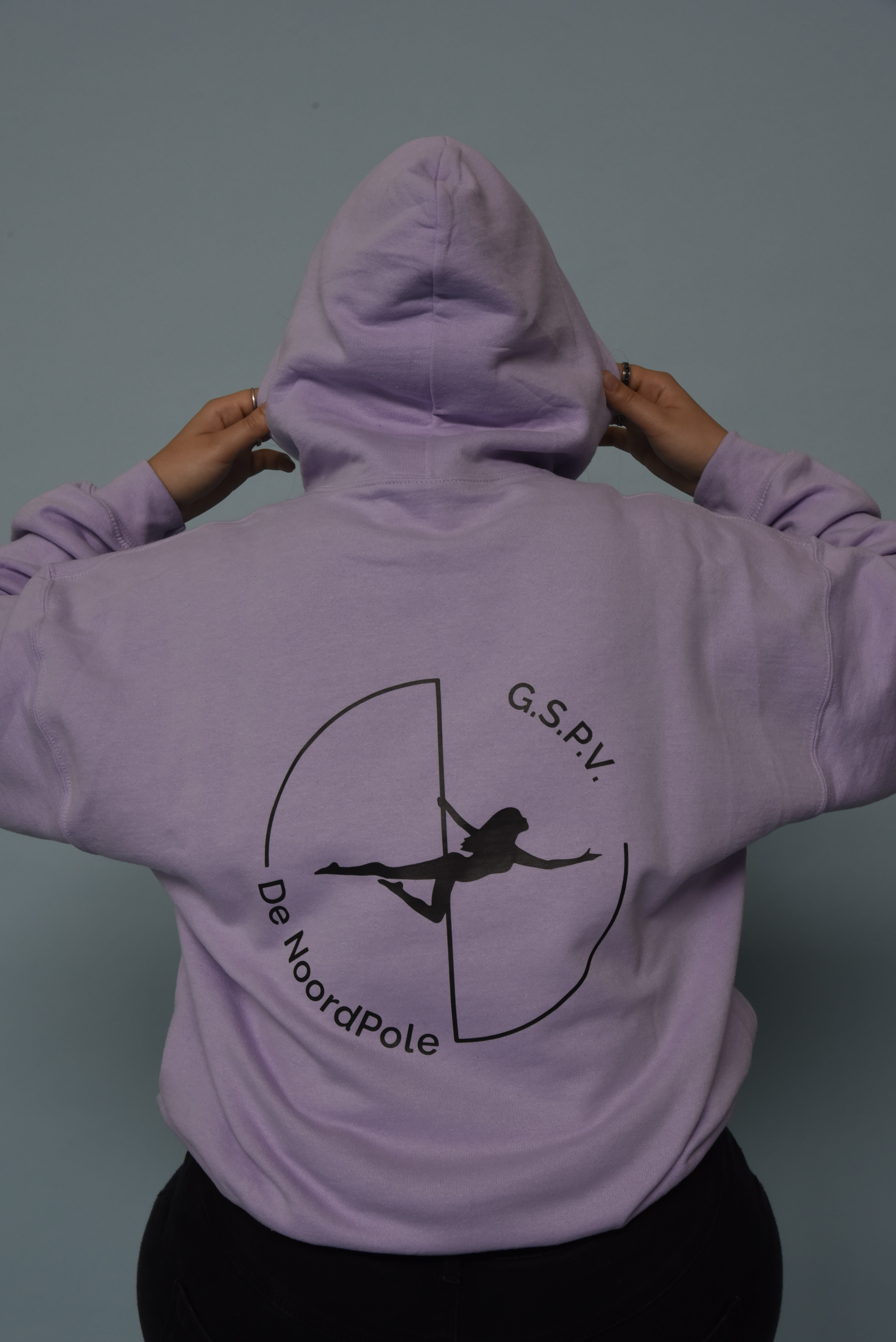 Photo of Lilac Hoodie size S, M, L, merchandise for G.S.P.V. De NoordPole.